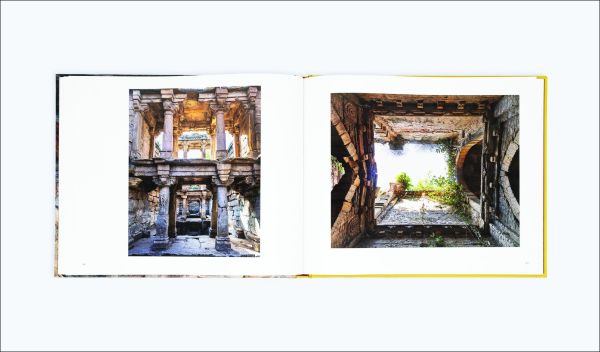 Book cover of To Reach the Source: The Stepwells of India, featuring an Indian stepwell filled with water. Published by ORO Editions.