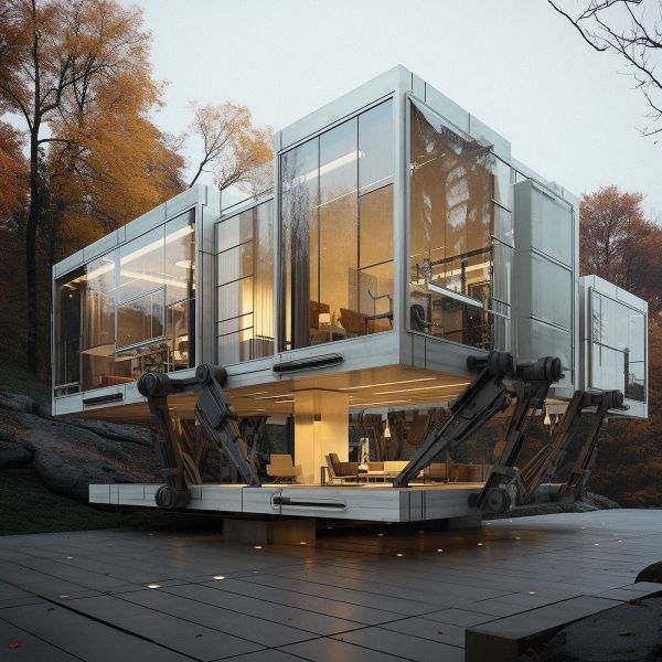 Book cover of AI Sapien: Variations on Architecture and the Future, with an AI generated futuristic glass cube building. Published by ORO Editions.