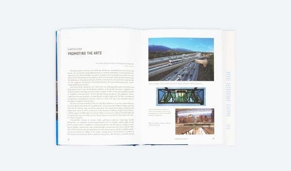 Book cover of The Making of Modern Los Angeles: A Chronicle, with a cityscape of skyscrapers, and mountains behind. Published by ORO Editions.