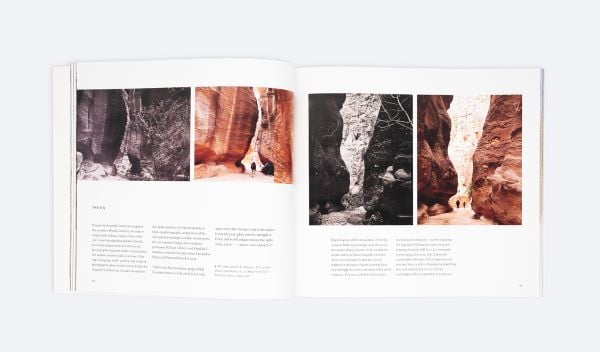 Book cover of Petra Rephotographed: A Century of Change in the Rose Red City, featuring a temple. Published by ORO Editions.