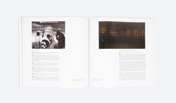 Book cover of Annina Nosei, featuring the gallerist smiling at the camera. Published by ORO Editions.