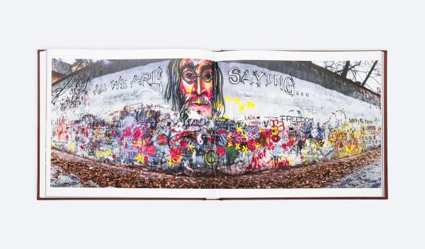 Book cover of Prague Revisited: From World War II to the Velvet Revolution; featuring a cityscape. Published by ORO Editions.