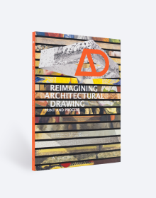 Book cover of Architectural Design Journal Issue 3: Reimagining Architectural Drawing: Print and Process. Published by ORO Editions.