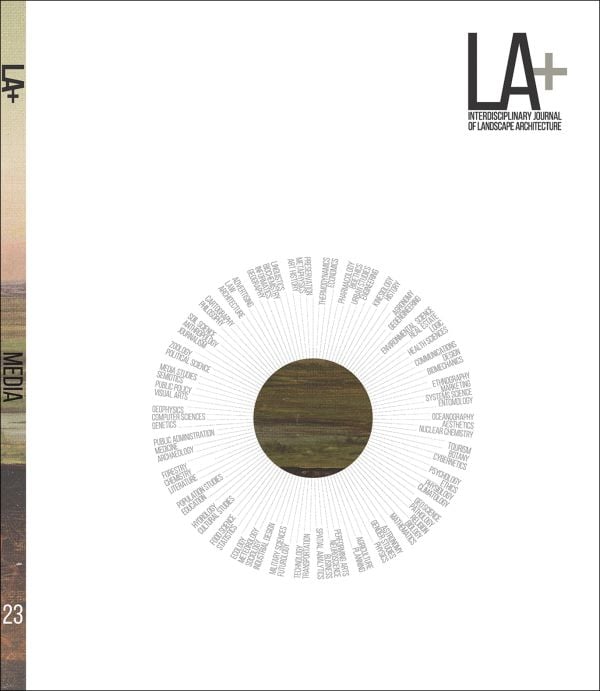 Book cover of LA+ Media. Published by ORO Editions.