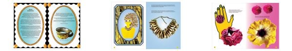 Book cover of Jewelry On The Wild Side; featuring a zebra pattern print in green. Published by ORO Editions.