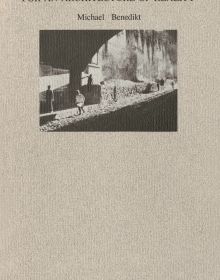 For an Architecture of Reality
