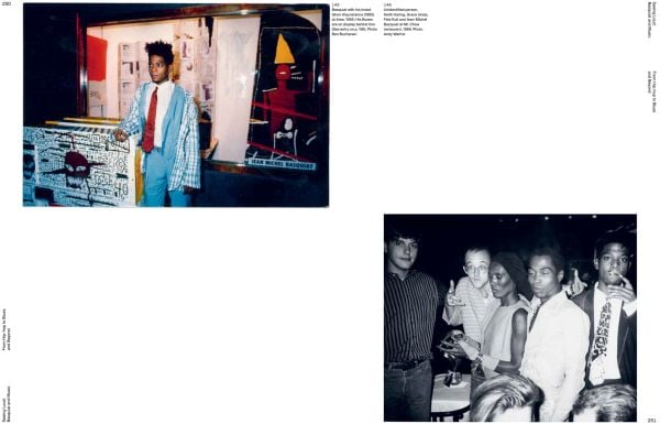 Book cover of Seeing Loud: Basquiat and Music, featuring Now's the Time, plywood disc artwork. Published by Editions Gallimard.