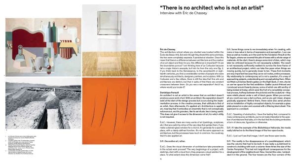 Book cover of Dominique Perrault: Dreams Works Manifestos. Published by Editions Gallimard.