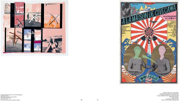 Book cover of Pop Forever - Tom Wesselman, with bold red lips revealing teeth a tongue. Published by Editions Gallimard.