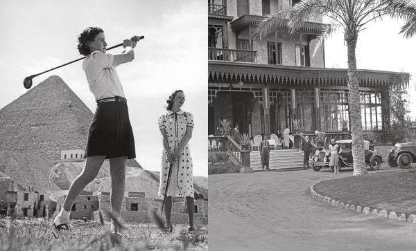 Book cover of A Cruise on the Nile, Or the Fabulous Story of Steam Ship Sudan, with a view of boat on the Nile from open wooden doors aboard the Steam Ship Sudan. Published by Albin Michel.