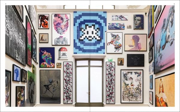 Book cover of We Are Here: Street Art Enters the Museum, with the Petit Palais Art Museum. Published by Albin Michel.