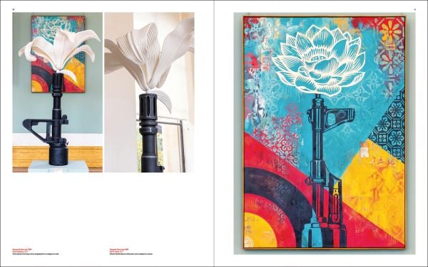 Book cover of We Are Here: Street Art Enters the Museum, with the Petit Palais Art Museum. Published by Albin Michel.