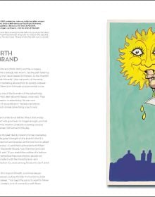 Book cover of Ricard: 90 Years of Iconic Objects; featuring a glass vessel, a ceramic jug, and ceramic ash tray. Published by Albin Michel.