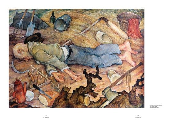 Book cover of Nicolas Eekman, featuring a cubist style painting of blonde haired, blue eyed man smoking pipe, with dice and glass on table. Published by Editions Norma.