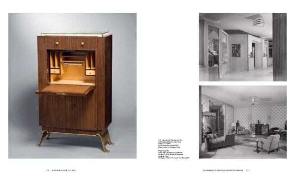 Book cover of Art Déco - France Amérique du Nord, featuring Josephine Baker dancing on stage with architectural backdrop. Published by Editions Norma.