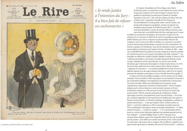 Book cover of L'Œil en rut', featuring a small erotic drawing with two figures from 19th century. Published by Editions Norma.