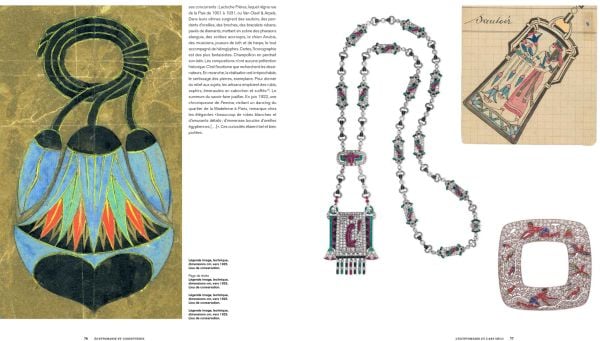 Book cover of Art Déco & Egyptomanie, featuring Claudette Colbert as Cleopatra. Published by Editions Norma.