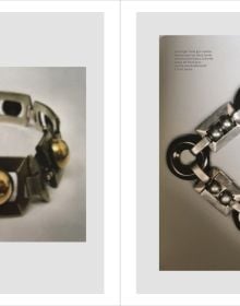 Book cover of Paul Brandt, with a red and grey pendant with diamond centre. Published by Editions Norma.