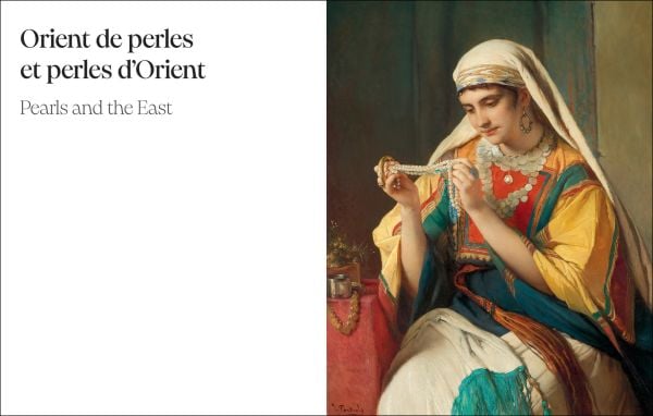 Book cover of Paris, City of Pearls: A Historical Heyday for Jewelry, with a necklace made of five lines of pearls. Published by Editions Norma.