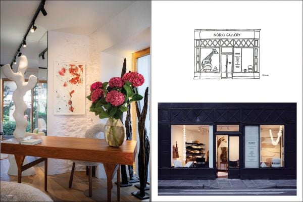 Book cover of Cellular Portraits: Laurence Graffensttaden; featuring a painting from human cells. Published by Editions Florentin.