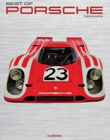 Book cover of Best of Porsche; featuring a red Porsche 917. Published by Editions Florentin.