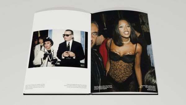 Book cover of 80's Paris Nights: Top Models & Divas; featuring a party-goer in red dress and lipstick. Published by Editions Florentin.