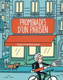 Book cover of Walks of a Parisian: City Guide to the Best Parisian Restaurants. Published by Editions Florentin.
