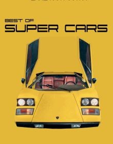 Book cover of Best of Supercars; featuring a yellow Lamborghini Countach concept car. Published by Editions Florentin.