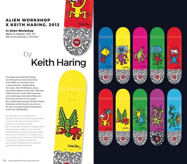 Book cover of SkateArt: From the Object to the Artwork, with a black and white female face graphic on skateboard. Published by Editions Cercle d'Art.