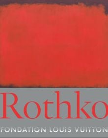 Book cover of art exhibition catalogue, Rothko, featuring an orange and purple abstract painting. Published by Citadelles & Mazenod.