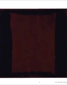 Book cover of art exhibition catalogue, Rothko, featuring an orange and purple abstract painting. Published by Citadelles & Mazenod.