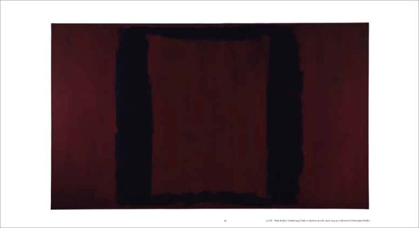 Book cover of art exhibition catalogue, Rothko, featuring an orange and purple abstract painting. Published by Citadelles & Mazenod.