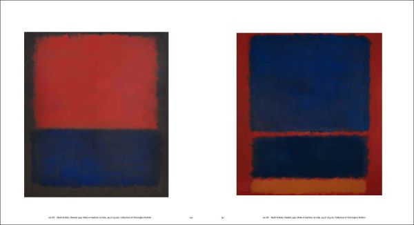 Book cover of art exhibition catalogue, Rothko, featuring an orange and purple abstract painting. Published by Citadelles & Mazenod.