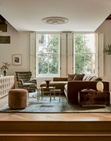 Book cover of Sense of Style: Artists & Creatives at Home, with an interior living room with white walls and wood flooring. Published by Beta-Plus.