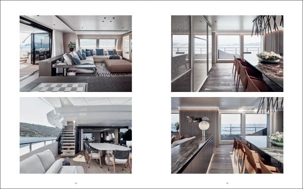 Book cover of World's Finest Yachts, featuring a large, luxury yacht on blue sea. Published by Beta-Plus Publishing.