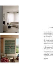 Book cover of World's Finest Homes II; featuring a modern interior living space with large dining table, and views out to a river. Published by Beta-Plus.