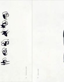 Book cover of Jephan de Villiers: Arboglyphes. Published by Exhibitions International.