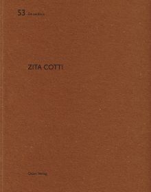 Book cover of Zita Cotti: De aedibus 53. Published by Quart Publishers.