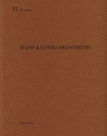 Book cover of Stump & Schibli Architekten: De aedibus 51. Published by Quart Publishers.