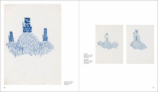 Book cover of Peter Markli: Drawings. Published by Quart Publishers.