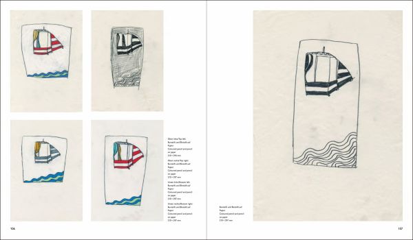 Book cover of Peter Markli: Drawings. Published by Quart Publishers.