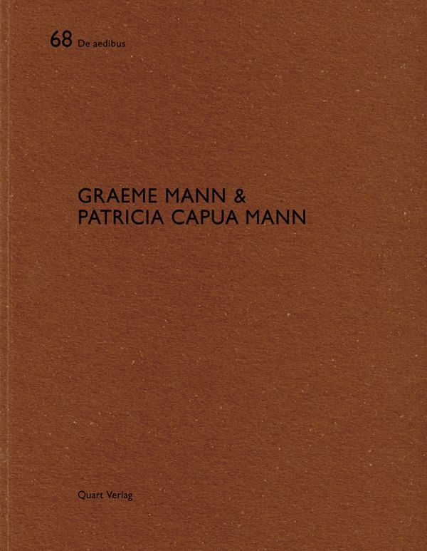 Book cover of Graeme Mann & Patricia Capua Mann: De aedibus 68. Published by Quart Publishers.