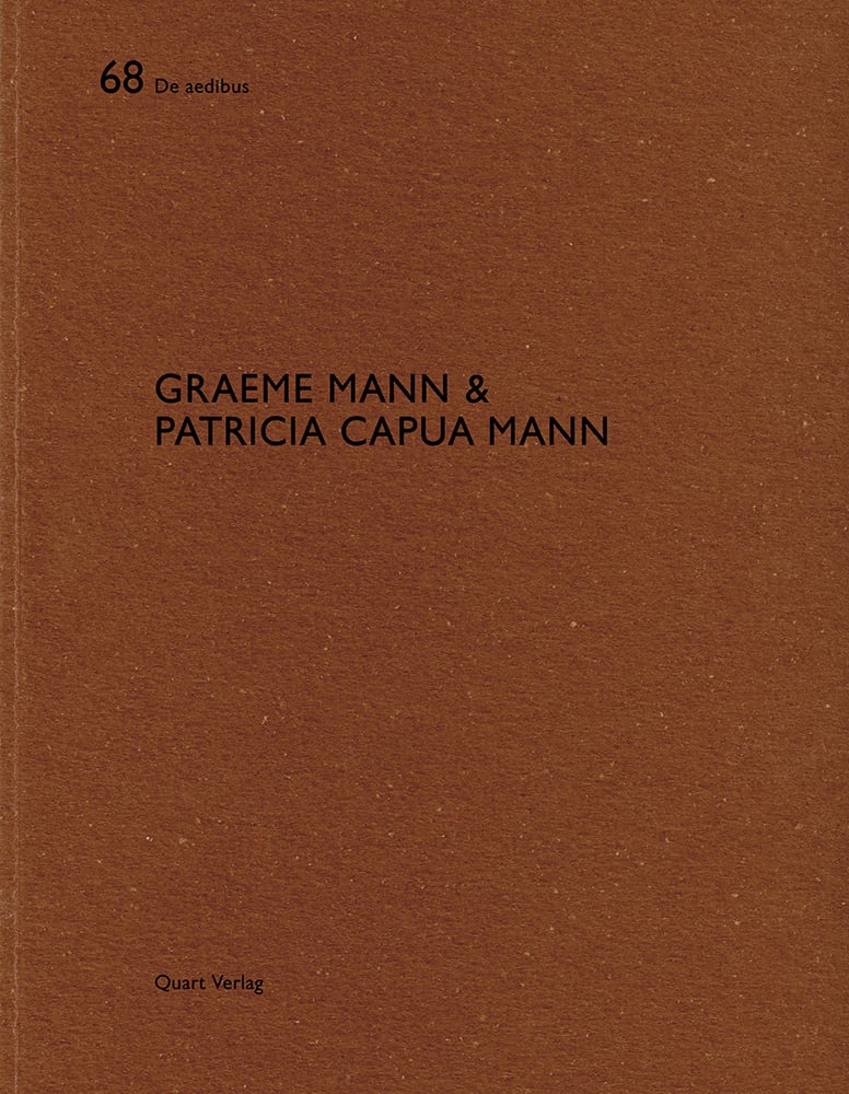 Book cover of Graeme Mann & Patricia Capua Mann: De aedibus 68. Published by Quart Publishers.