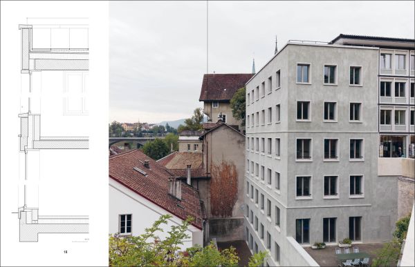 Rich brown cover 76 De aedibus MEIER LEDER Quart Verlag in black font