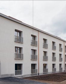 Rich brown cover 76 De aedibus MEIER LEDER Quart Verlag in black font