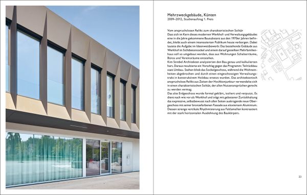 Kim Strebel Anthologie 40 in sky blue font on black cover, by Quart Verlag