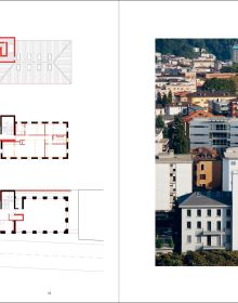 88 De aedibus Architetti Tibiletti Associati Quart in black font on brown cover by Quart Publishers.