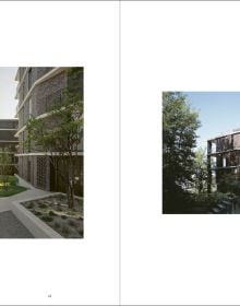 82 De aedibus L-ARCHITECTES in black font on brown cover.