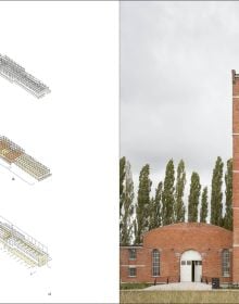 19 De aedibus international a2o – Brussel/Hasselt in black font on blue cover.