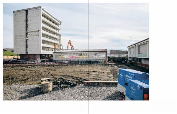 Book cover of Menzingen Cantonal School KSM, Refurbishing Architectural Heritage. Bünzli & Courvoisier Architekten. Published by Quart Publishers.